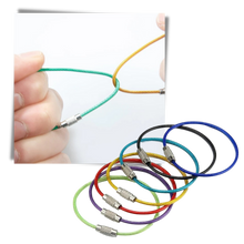 Cargar imagen en el visor de la galería, Paquete de llaveros de alambre flexible - Ozerty