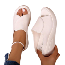 Cargar imagen en el visor de la galería, Sandalias de tacón ortopédicas con amortiguación -Blanco/EU35/UK2/US4.5Blanco/EU36/UK3/US5.5Blanco/EU37/UK4/US6.5Blanco/EU38/UK4.5/US7Blanco/EU39/UK5.5/US8Blanco/EU40/UK6/US8.5 - Ozerty