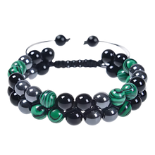 Cargar imagen en el visor de la galería, Pulsera de protección resistente al agua -Medianoche esmeralda - Ozerty